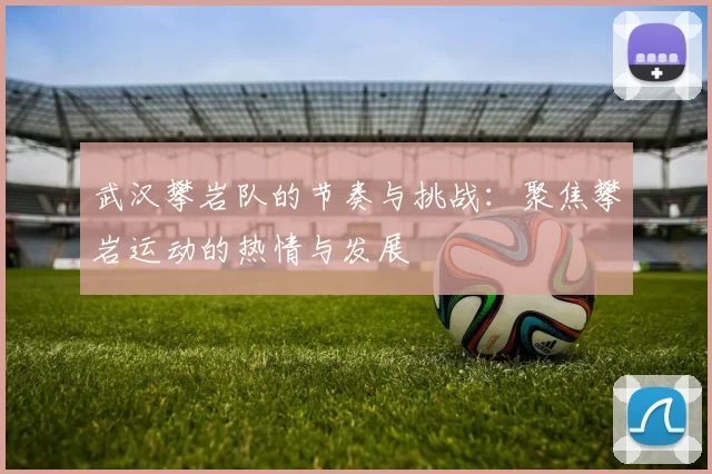 武汉攀岩队的节奏与挑战：聚焦攀岩运动的热情与发展