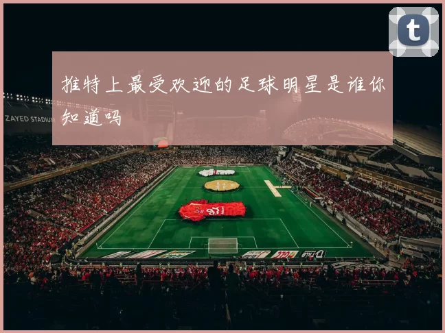 推特上最受欢迎的足球明星是谁你知道吗