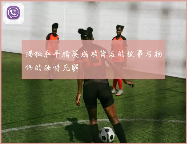 揭秘和平精英成功背后的故事与杨伟的独特见解