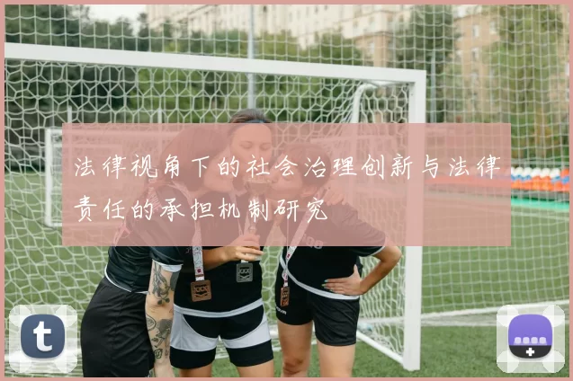 法律视角下的社会治理创新与法律责任的承担机制研究
